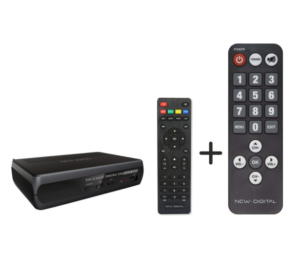 NEW DIGITAL T2 265 HD SENIOR - 1310001 - zdjęcie